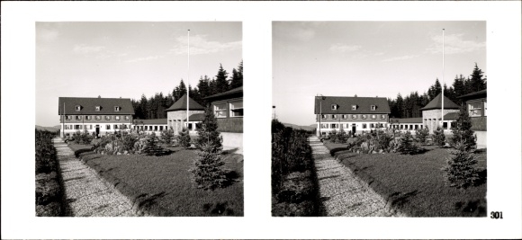Stereo spatial image photo &quot;The NS model companies 1937-38&quot; No. 301, United Electricity Works Dortmund
