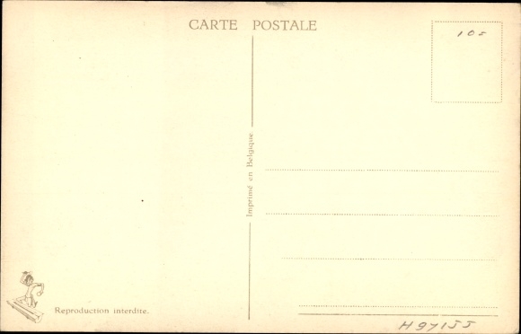 Artist Postcard Maezelle, J., Belgian Army, pilot greets from a helicopter