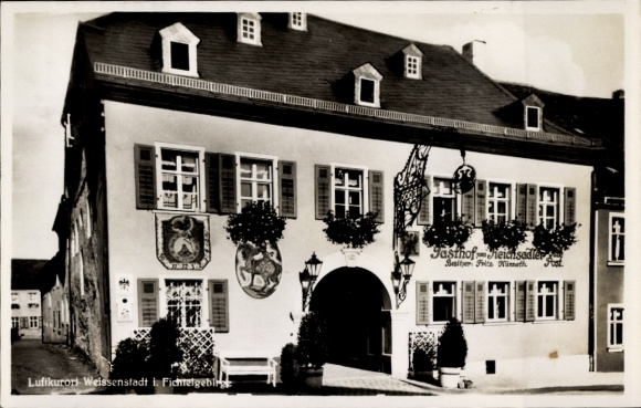 Photo gallery Weißenstadt im Fichtelgebirge, Inn at the Imperial Eagle, old post office, owner Fritz Künneth