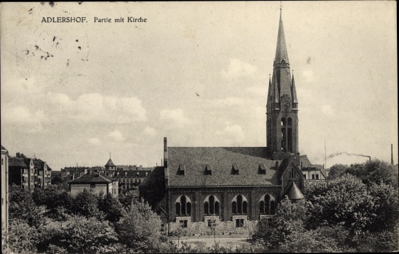 PC Berlin Treptow Adlershof, lot with church