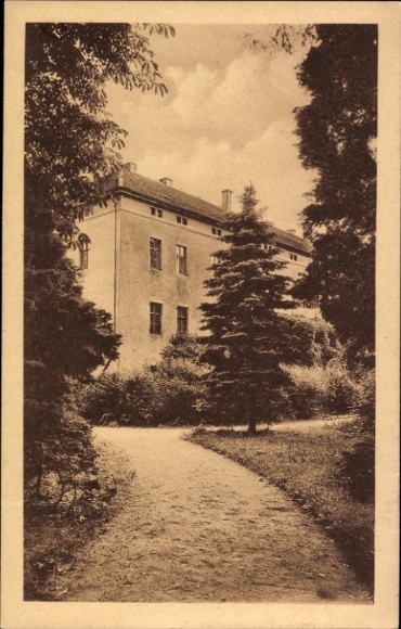 Ak Demitz Thumitz in der Lausitz Sachsen, Rittergut Rothnauslitz
