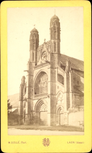 CdV Laon Aisne, church