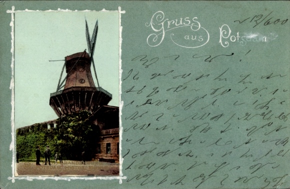 Ak Potsdam, Historische Mühle