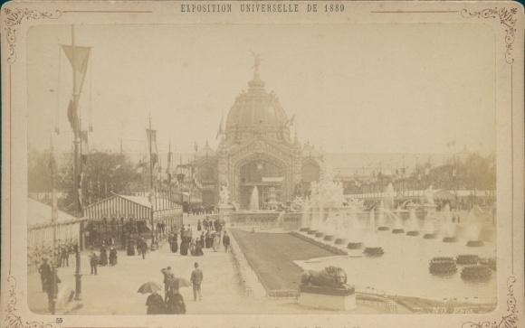 Kabinettfoto Paris, Universal Exhibition of 1889