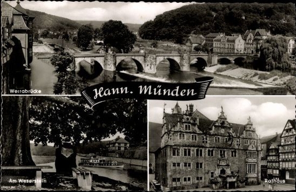 10 old PCs Hann. Münden, plastic, various views