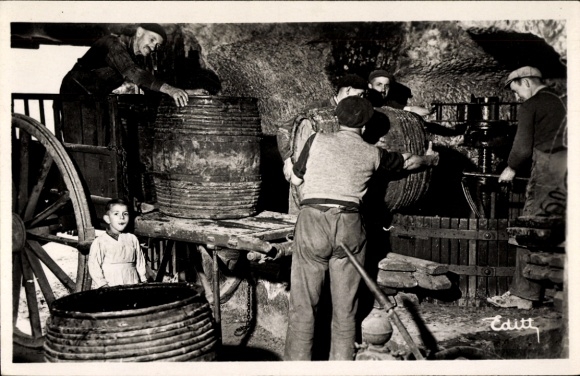 CPA Le Vin de Vouvray, 1947