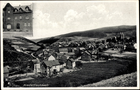 PC Niederfischbach in the Siegerland, general view, house