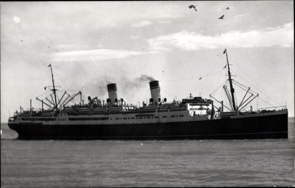 foto stoomboot Conte Biancamano, Italian Line