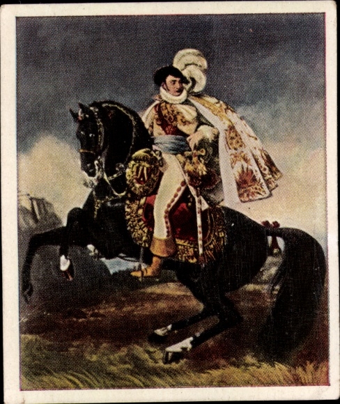 Collection picture The greats of world history Group 5 No. 106, Jerome Bonaparte, Gros