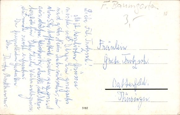 Artist Postcard Baumgarten, Fritz, Would you like a refreshment, dwarf, bird, beetle