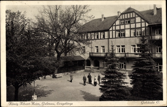 PC Gelenau in the Erzgebirge Saxony, König-Albert-Heim, building C