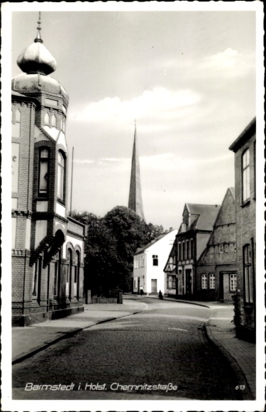 Ansichtkaart Barmstedt in Holstein, Chemnitzstrasse
