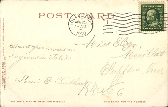Postcard Steamer Greyhound