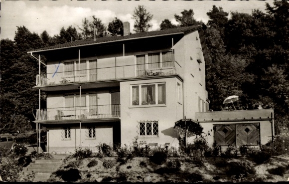 Ak Bad König im Odenwald Hessen, Haus Fischer