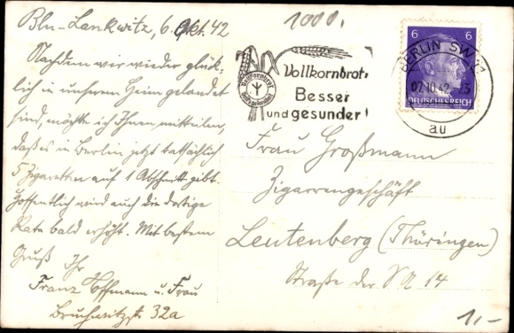 Photo Postcard Berlin Steglitz Lankwitz, Park