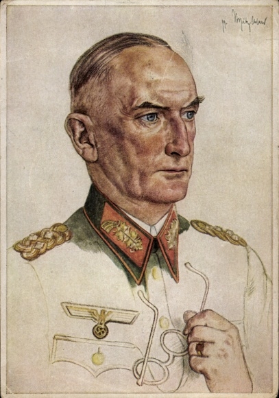 Künstler Ak Willrich, Wolfgang, Männer der Westfront, Generaloberst von Witzleben, VDA