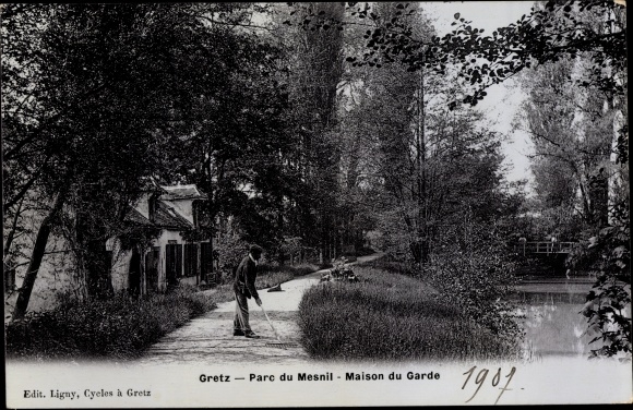 KP Gretz Armamainvilliers Seine et Marne, Parc du Mesnil, Maison du Garde
