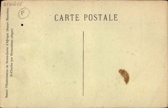 CPA Mission d'Afrique, The leçon de catéchisme
