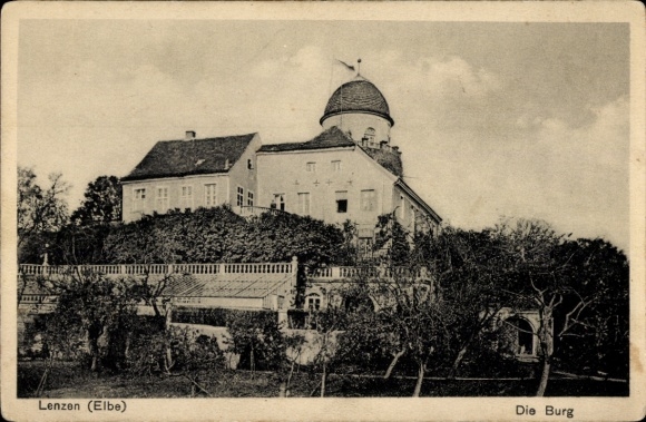 KP Lenzen nad Łabą Prignitz, Zamek Lenzen (Łaba)