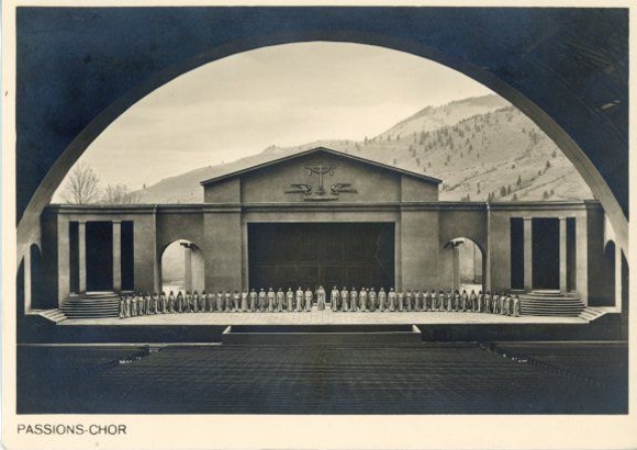 3 Postcard Oberammergau in Upper Bavaria, Passion Play