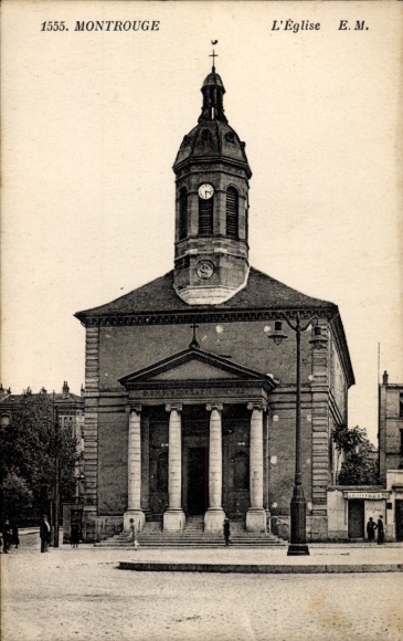 PC Montrouge Hauts de Seine, L'Eglise