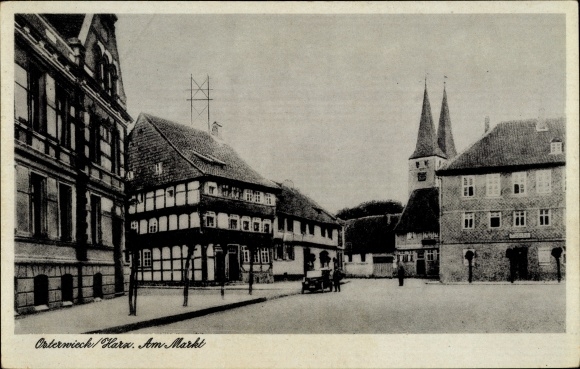 Postcard Osterwieck am Harz, on the market, church