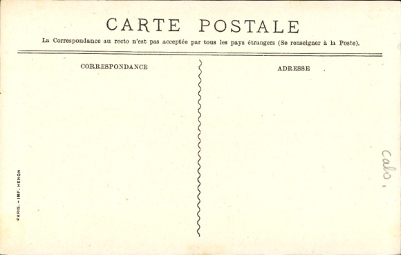Kunstenaarskaart Chemins de Fer de l'Etat, Excursions en Normandie