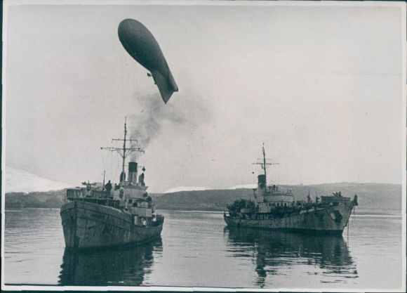 Photo canal escort, outpost boats, auxiliary minesweepers, Wehrmacht