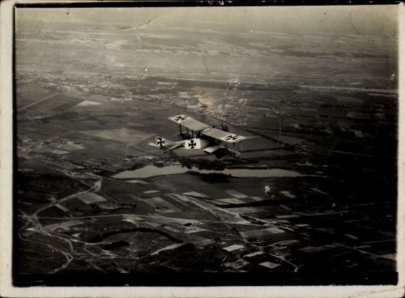 Photo aerial photograph of a place, German military aircraft