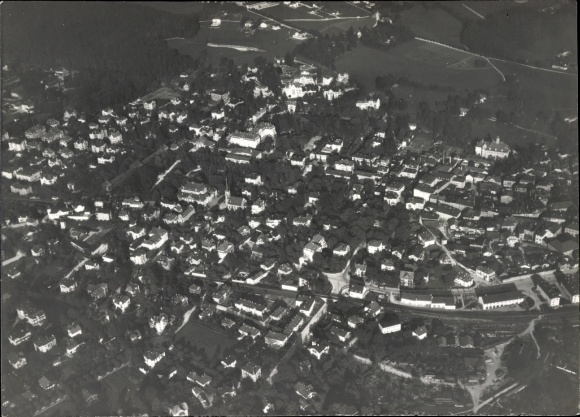 Ak Bad Reichenhall in Oberbayern,  Luftbild