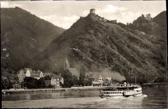 10 old PCs Bornhofen am Rhein, various views