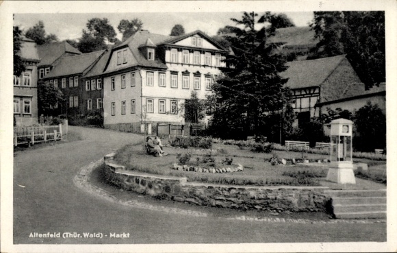 Postcard Altenfeld Großbreitenbach in Thuringia, market