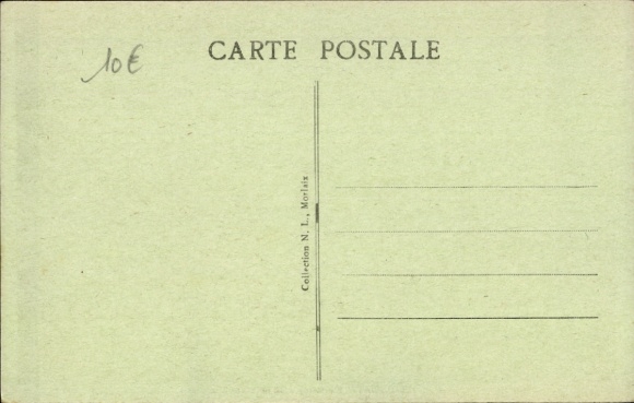 Postcard Île de Batz Finistère, A corner of the island