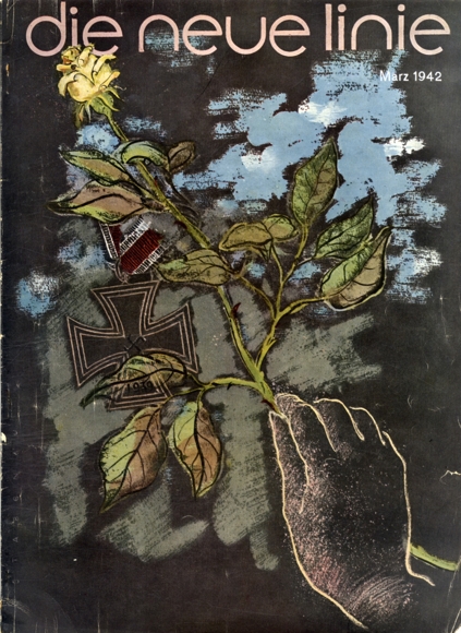 bauhaus the new line. March 1942 Envelope Friedrich Stabenau