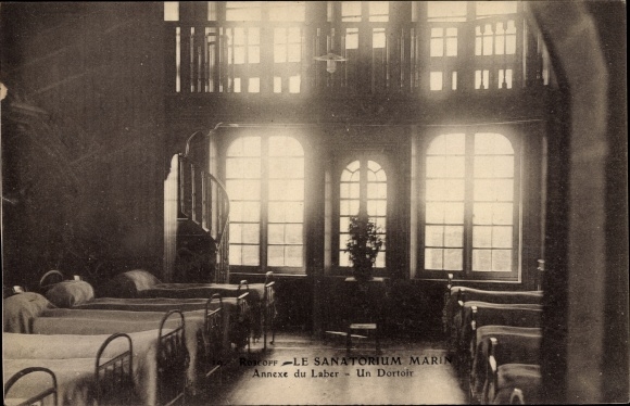 Postcard Roscoff Finistère, The Marine Sanatorium, Laber Annex, a Dormitory