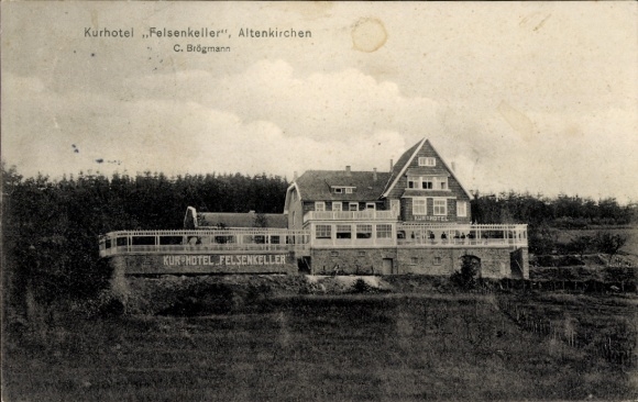 Postcard Altenkirchen in the Westerwald, Kurhotel Felsenkeller