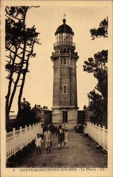 CPA Sainte-Marguerite-sur-Mer, Seine-Maritime, Phare