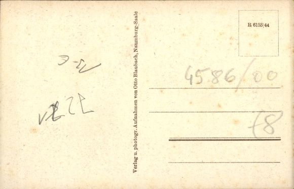 Postcard Großstorkwitz Pegau in Saxony, art mill, mill ditch, Wiederau transmitter, school, church