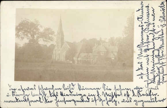 Photo Hamburg Altona Othmarschen, view of the church