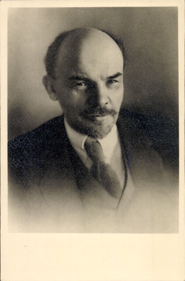 Ak Wladimir Iljitsch Lenin, Portrait im Januar 1918 in Petrograd, Sowjetunion