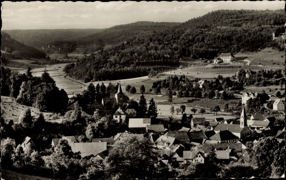 KP Unterleinleiter w Szwajcarii Frankońskiej, panorama