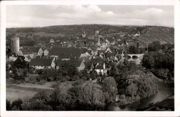 Postcard Besigheim am Neckar Württemberg, general view