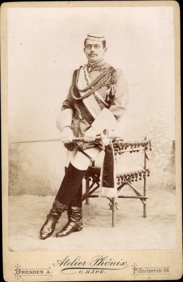 Studentika CdV Dresden, Student mit Schläger