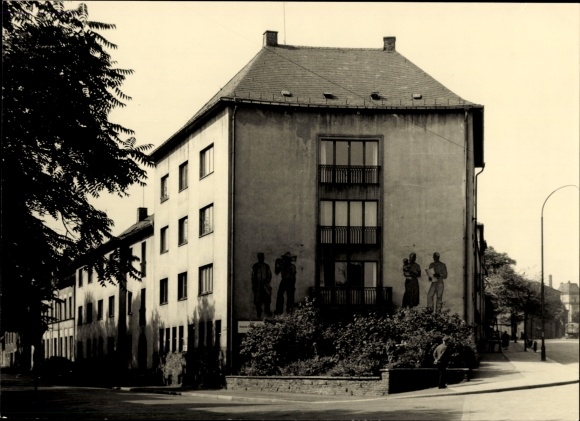 Foto Zwickau in Sachsen, Firmengebäude der Gebäudewirtschaft Zwickau, Parkstraße 4, Bahnhofsvorstadt