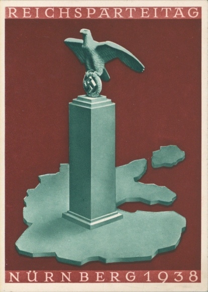 Postcard Reich Party Rally of the NSDAP Nuremberg 1938