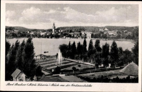 10 alte Ak Buckow, verschiedene Ansichten