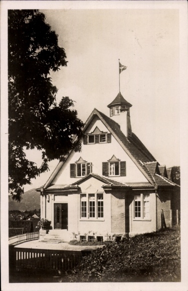 Postcard Loffenau Bad Herrenalb Black Forest, holiday home of the South German Youth Association Ev. Community