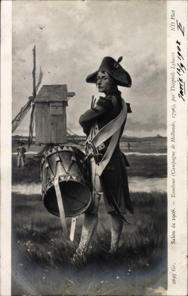 PC Dutch campaign 1796, drummer, windmill