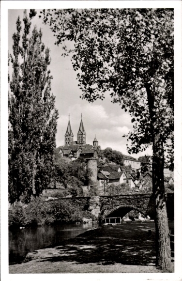 PC Fritzlar in Hesse, view from the Malerwinkel