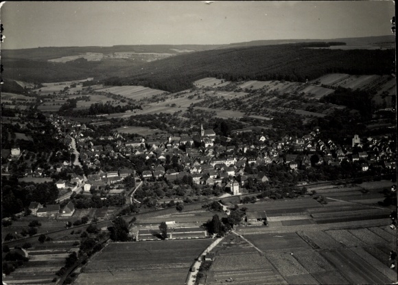 Foto Bad König im Odenwald, Fliegeraufnahme